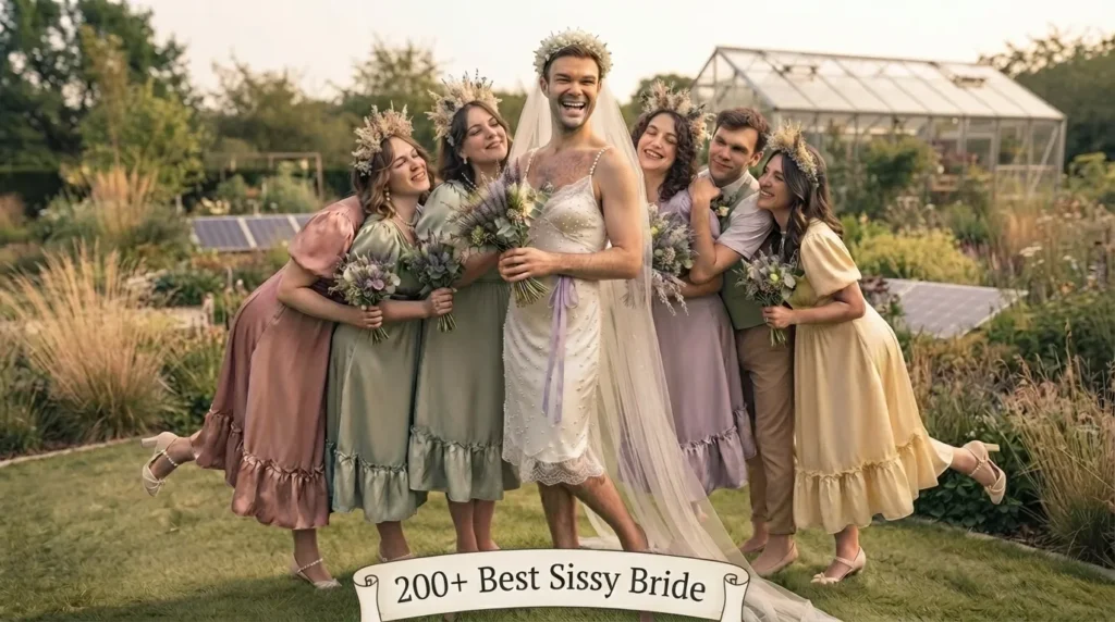 Sissy Bride captions